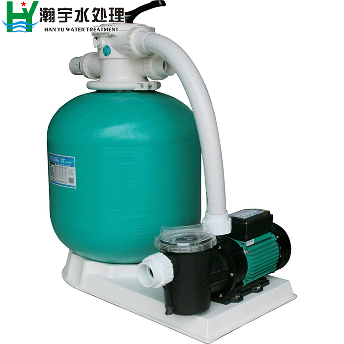 游泳池設備價(jià)格:自動(dòng)反沖曝氣多介質(zhì)精濾無(wú)人機過(guò)濾砂缸