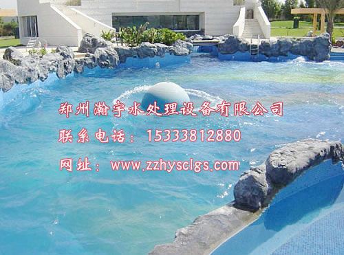 水上樂(lè )園設備--人工造浪池